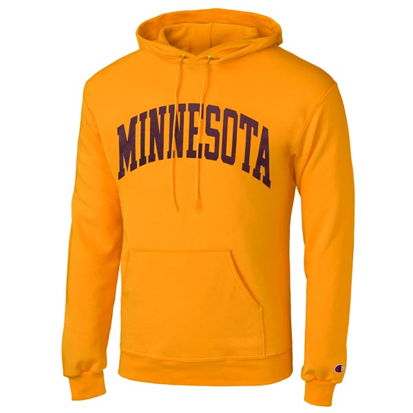 Champion University of Minnesota Arched Hoodie | University of ...