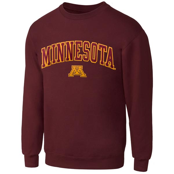 Champion Minnesota Arched Twill Sweatshirt | University of Minnesota ...