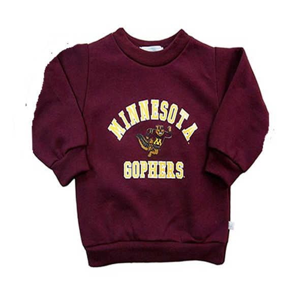 gopher crewneck sweatshirt