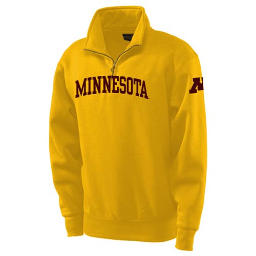 Blue 84 University of Minnesota Arched Twill Quarter Zip Sweatshirt ...