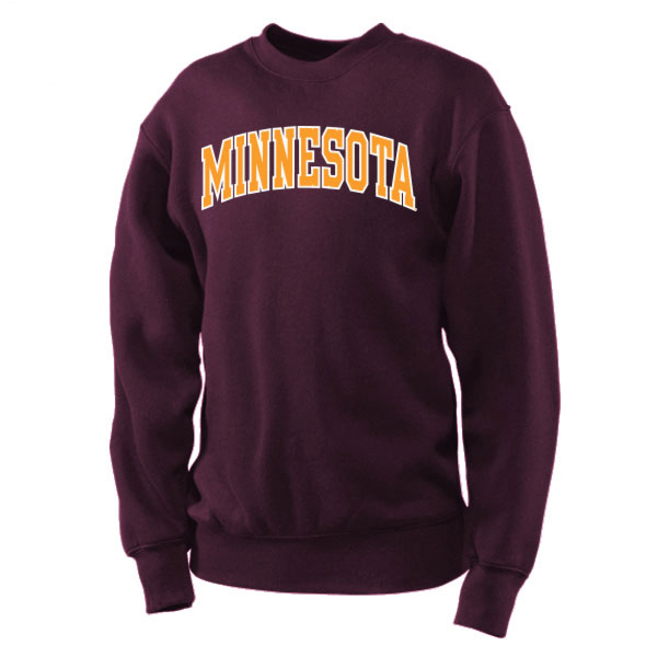Blue 84 University of Minnesota Arched Twill Crewneck Sweatshirt ...