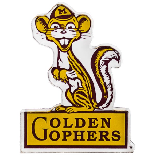 Minnesota Golden Gophers - Goldy Steel Super Magnet