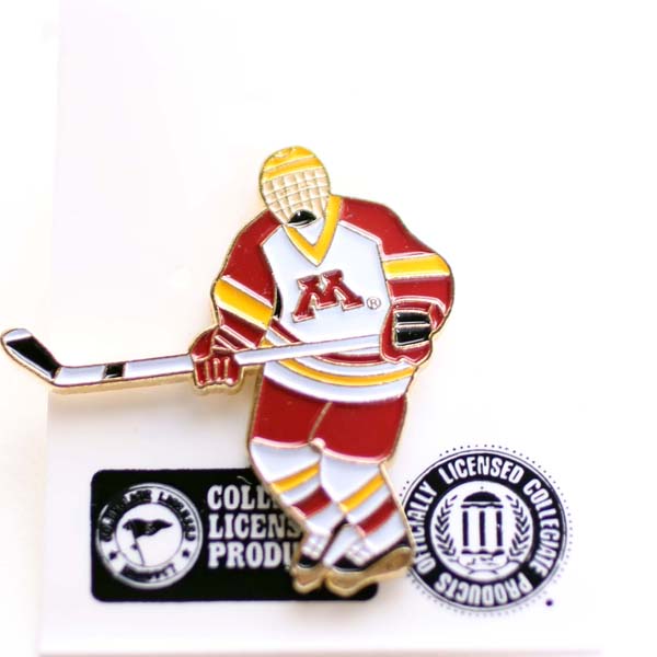 University of Minnesota Hockey Player Pin University of Minnesota