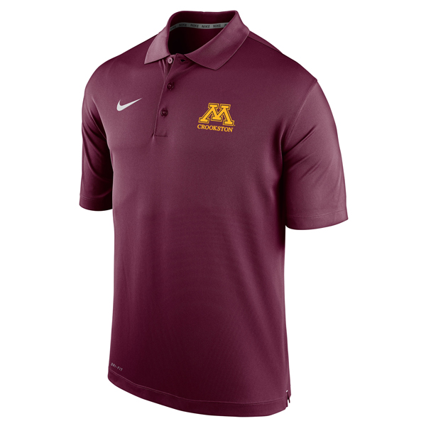 Nike University of Minnesota Crookston Polo | University of Minnesota ...