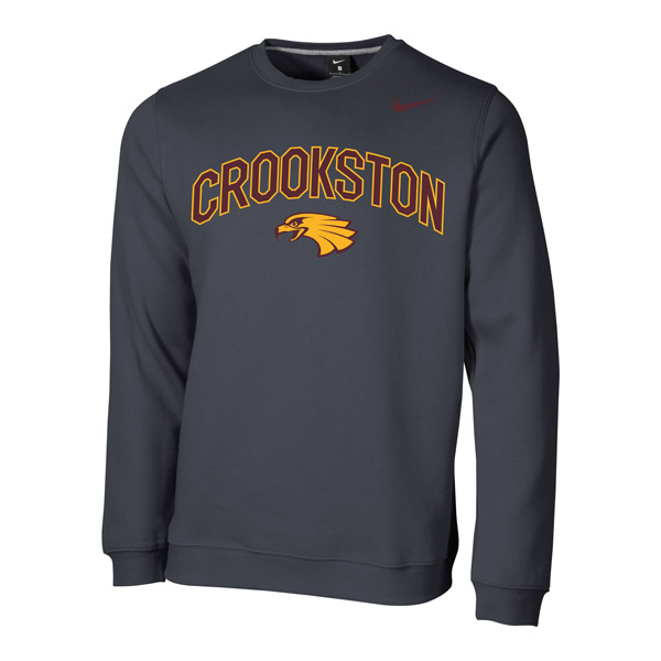 Nike Crookston Golden Eagle Crew Sweatshirt | University of Minnesota ...