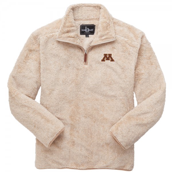 Fuzzy Fleece ¼ Zip Pullover 