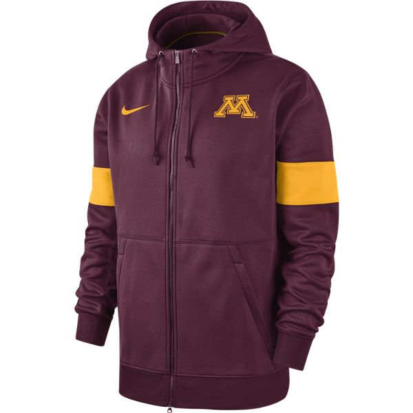 Nike Minnesota M Full Zip Hooded Sweatshirt | University ...