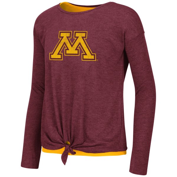 Colosseum Girls University of Minnesota Long Sleeve T-Shirt ...