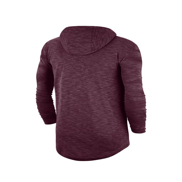 nike slub long sleeve hooded tee