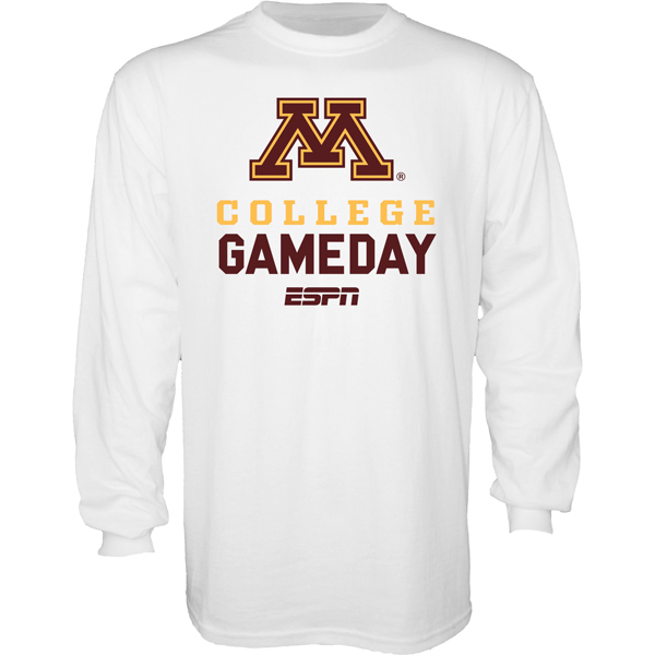 University of Minnesota ESPN Game Day Long Sleeve TShirt University