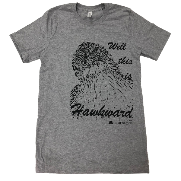 Raptor Center Hawkward T-Shirt | University of Minnesota Bookstores