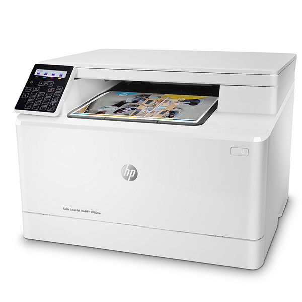 HP LaserJet Pro M182nw Laser Multifunction Printer Color