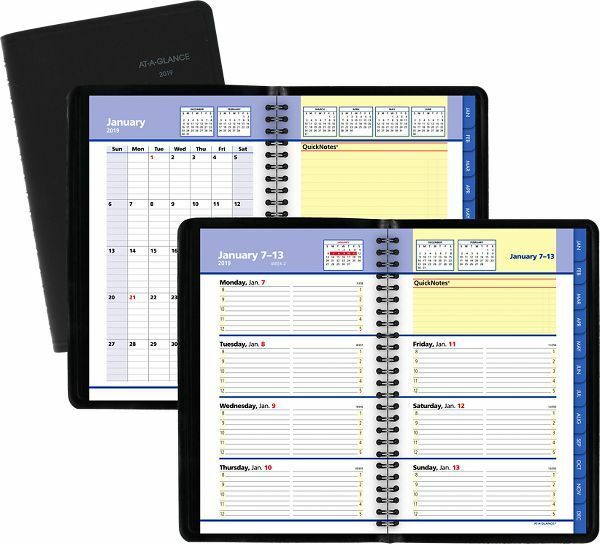 at a glance quicknotes weekly monthly planner