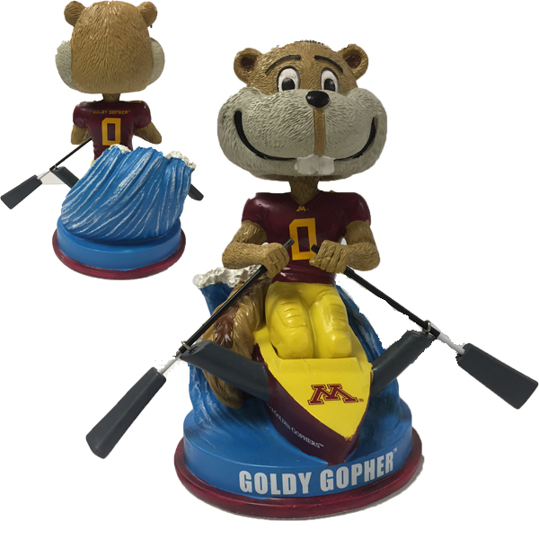 University of Minnesota Row the Boat Goldy Bobblehead University of