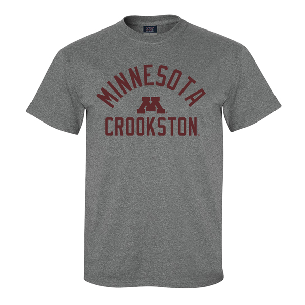 MV Sport Minnesota Crookston Grey T Shirt | University of Minnesota ...