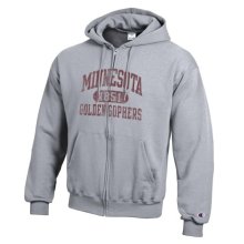 University of Minnesota Mens Full-Zip Jacket, Mens Pullover Jacket